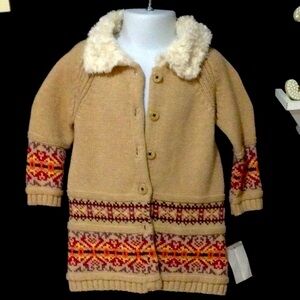 Button down sweater 12 m.